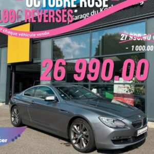 BMW SERIE 6 Série 6 (F13) 640d XDrive Coupé Sport Exclusive - 313 ch BVA DIESEL