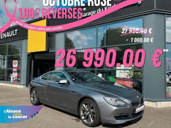 BMW SERIE 6 Série 6 (F13) 640d XDrive Coupé Sport Exclusive - 313 ch BVA DIESEL