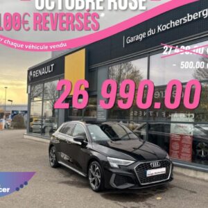 AUDI A3 Sportback 1.5 35 TFSI 150 ch S-Tronic 7 S line ESSENCE