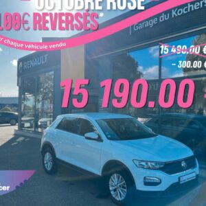 VOLKSWAGEN T-ROC 1.0 TSI 115 ch Start&Stop ESSENCE